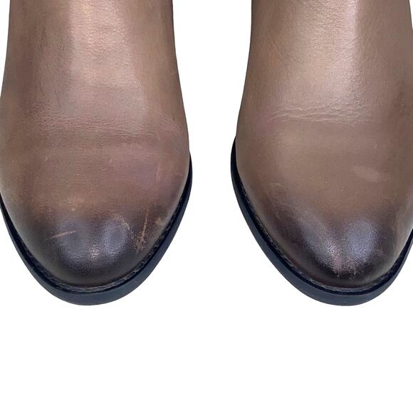 Vionic Women’s Upton Brown Leather Side Zip Ankle Bootie Size US 10 - Picture 5 of 11
